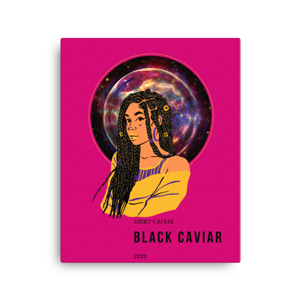 Black Caviar Canvas