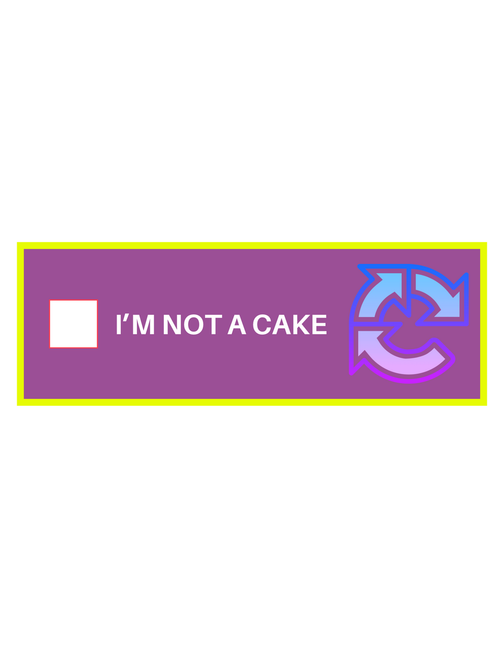 Cake Meme Type Shirt