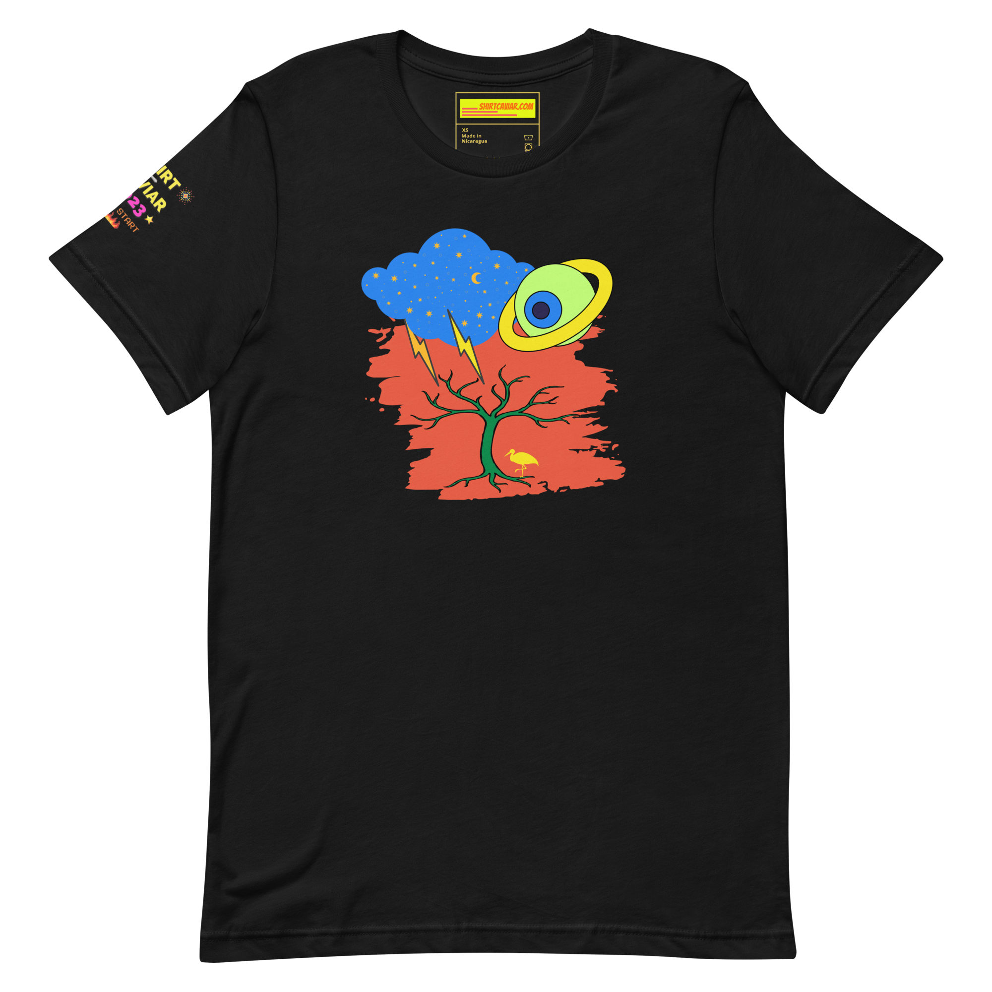Eye Saturn Unisex t-shirt