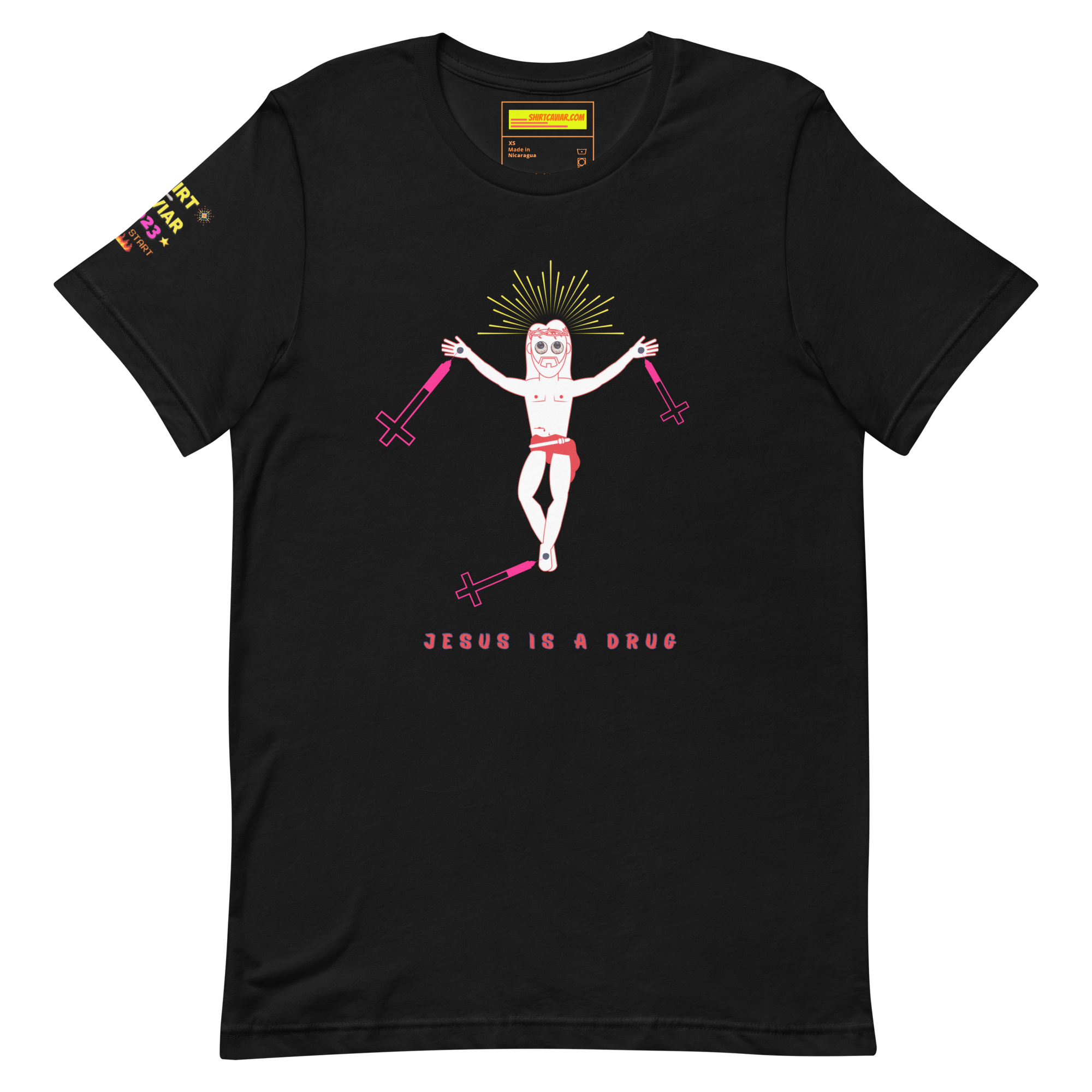 Jesus is a Drug Unisex t-shirt
