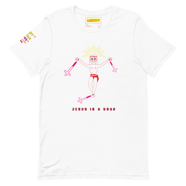 Jesus is a Drug Unisex t-shirt