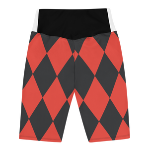 Red Caviar Biker Shorts