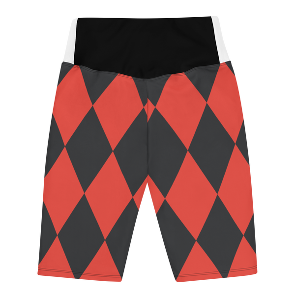 Red Caviar Biker Shorts