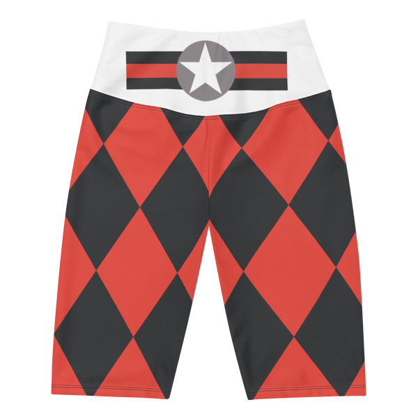 Red Caviar Biker Shorts