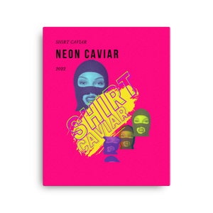Neon Caviar Canvas