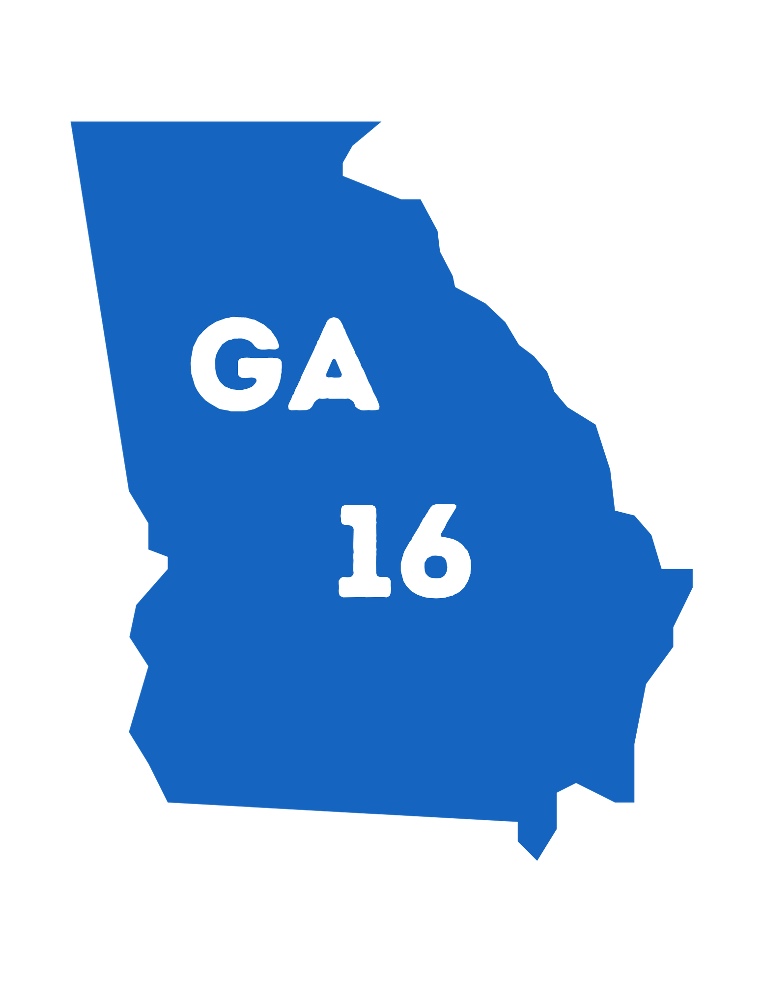 Radical Liberal Blue Georgia