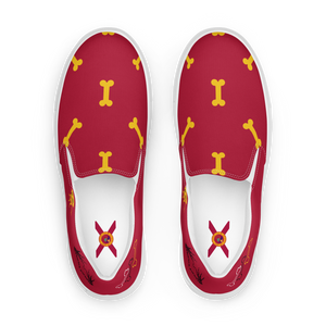 Jurassic Caviar Men’s slip-on canvas shoes