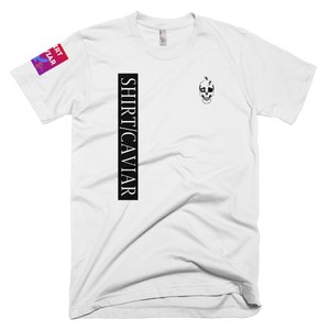 Stripe Skull Something - Shirt Caviar 