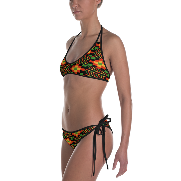 Kente Bikini - Shirt Caviar 