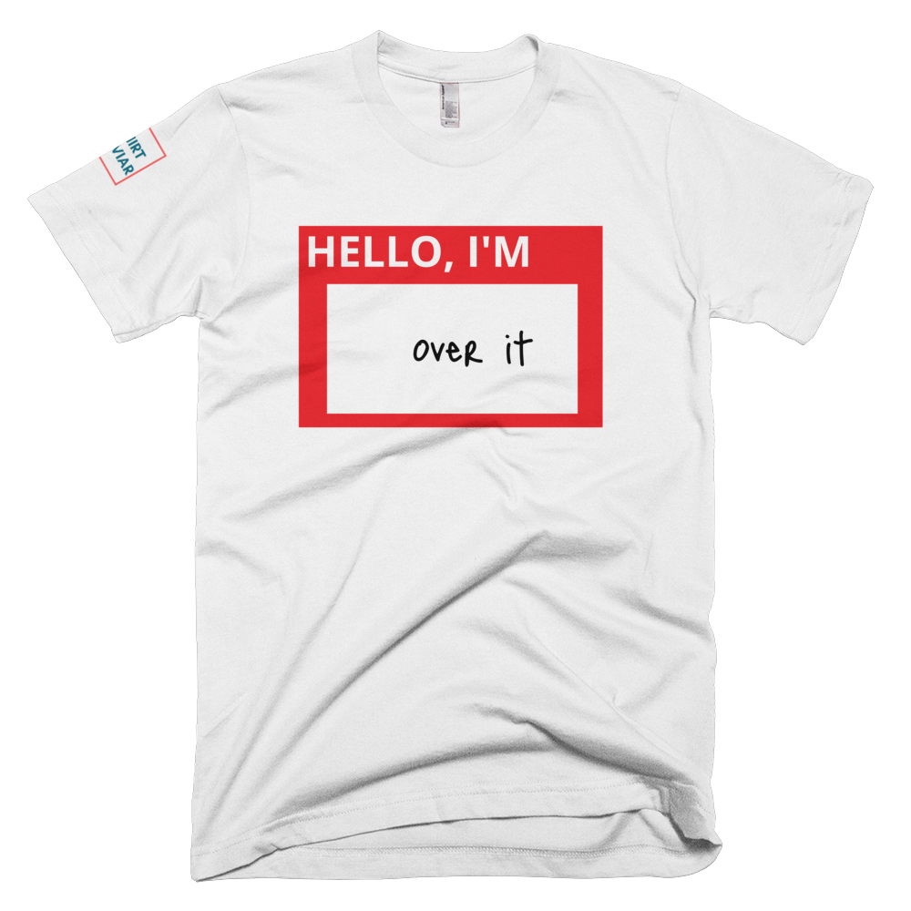 Customizable Name Tag Shirt - Shirt Caviar 
