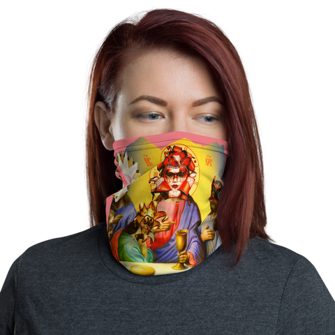 Eyes Wide Christ Cloth Facemask