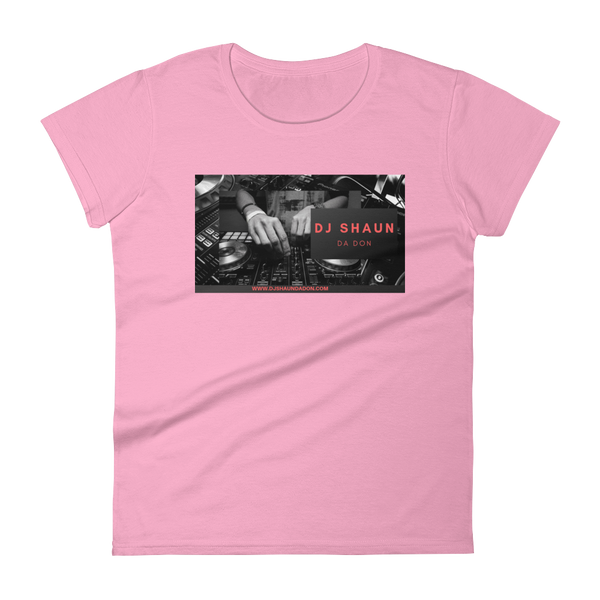 Dj Shaun Da Don Ladies short sleeve t-shirt - Shirt Caviar 