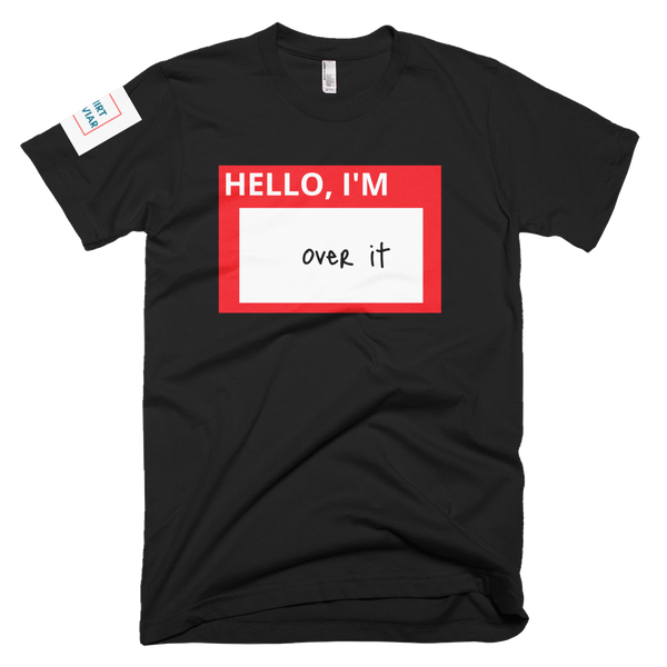 Customizable Name Tag Shirt - Shirt Caviar 