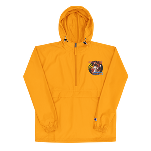 SUPER FIGHT Embroidered Champion Packable Jacket
