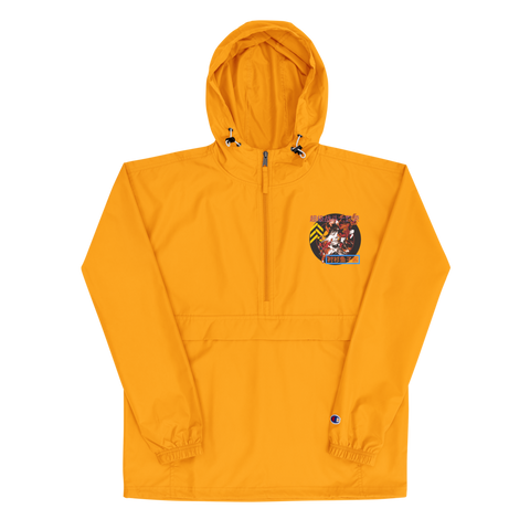 SUPER FIGHT Embroidered Champion Packable Jacket