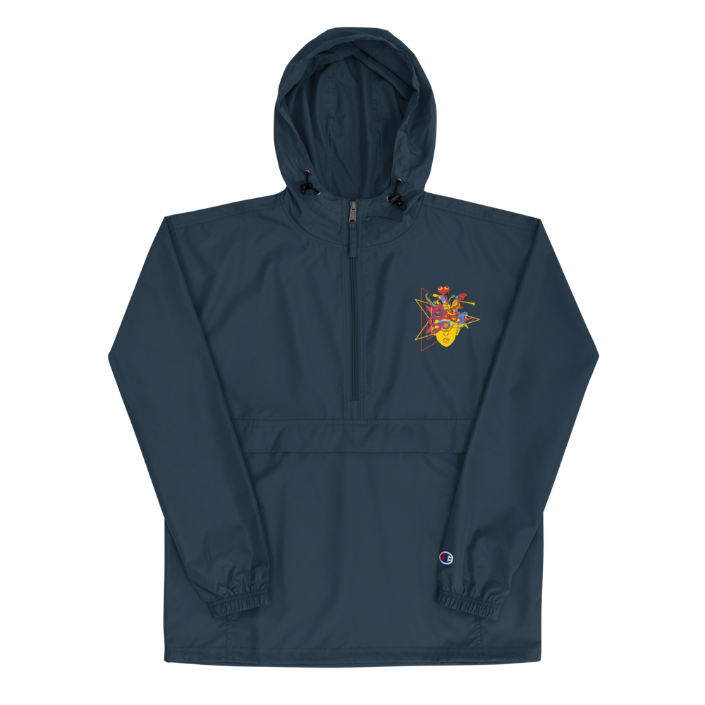 KALEIDOSNAKE Embroidered Champion Packable Jacket