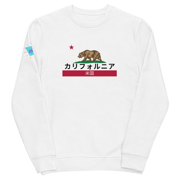 California Streetwear Unisex eco sweatshirt