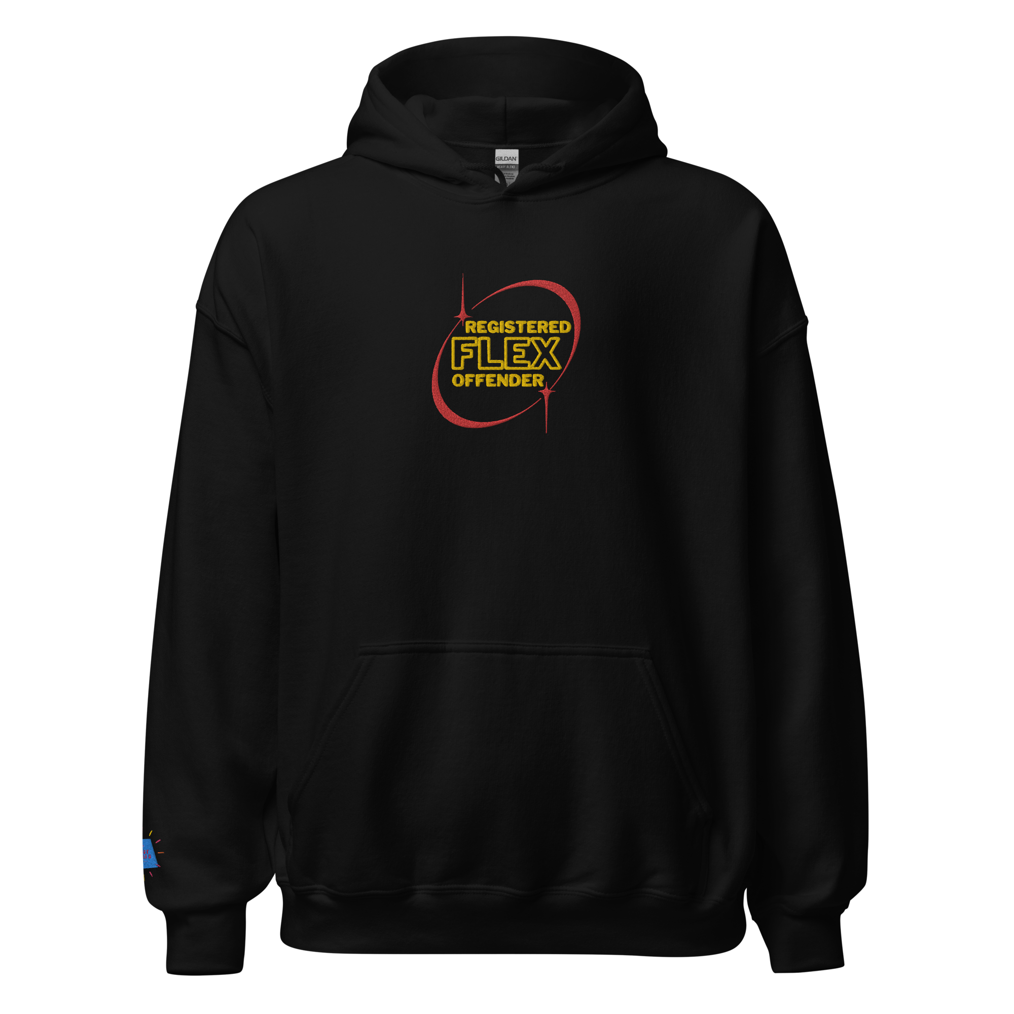 Registered Flex Offender EMBROIDERED Unisex Hoodie