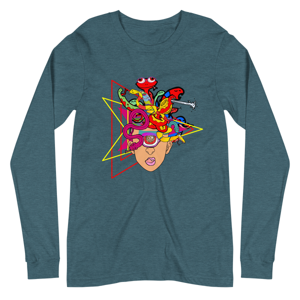 KALEIDOSNAKE Unisex Long Sleeve Tee