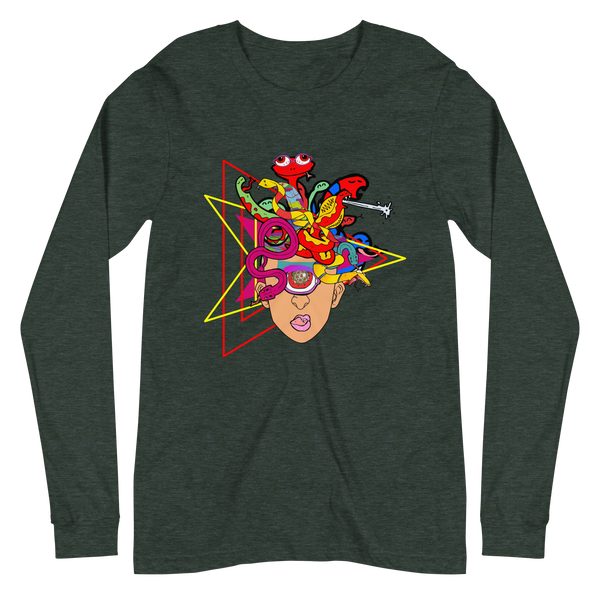 KALEIDOSNAKE Unisex Long Sleeve Tee