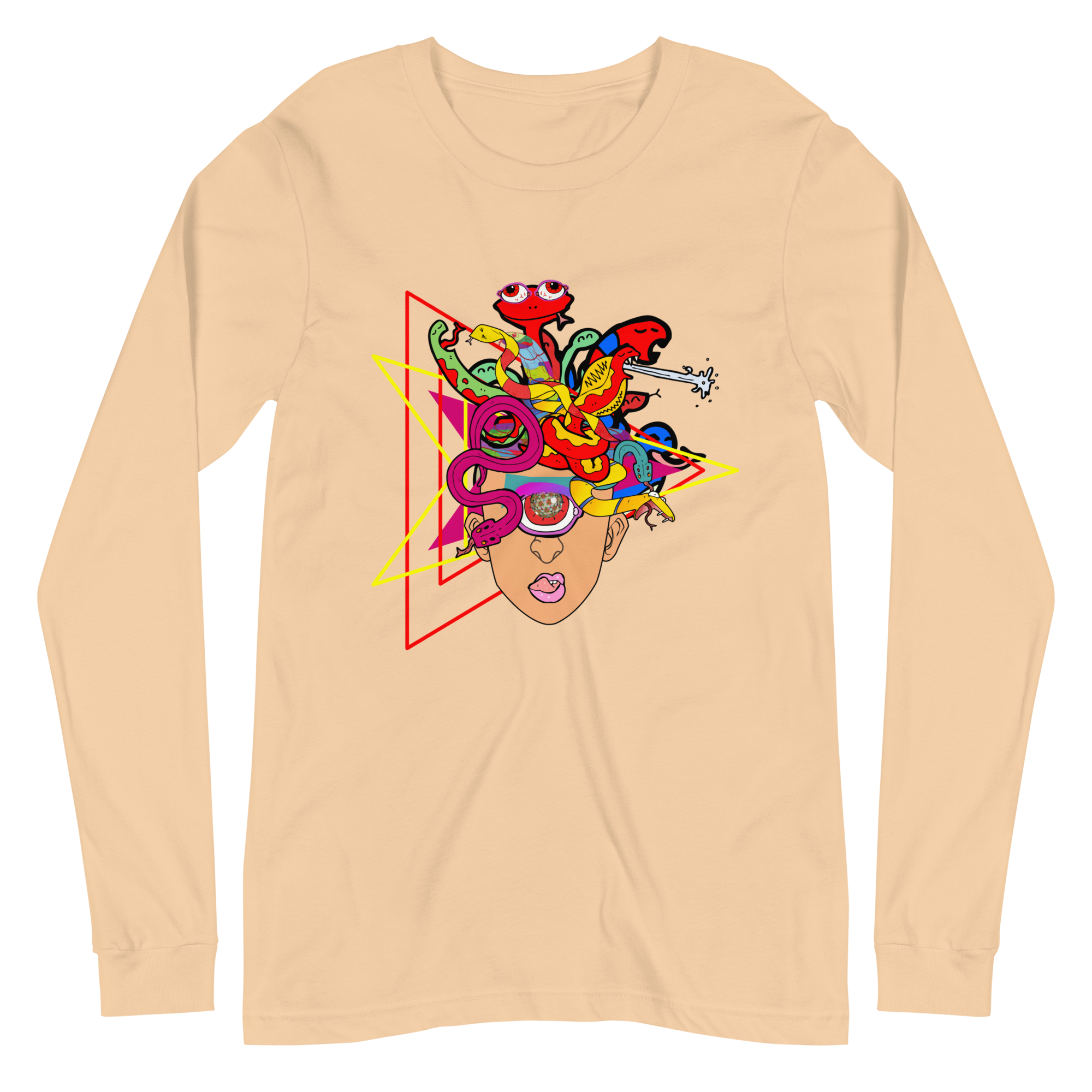 KALEIDOSNAKE Unisex Long Sleeve Tee