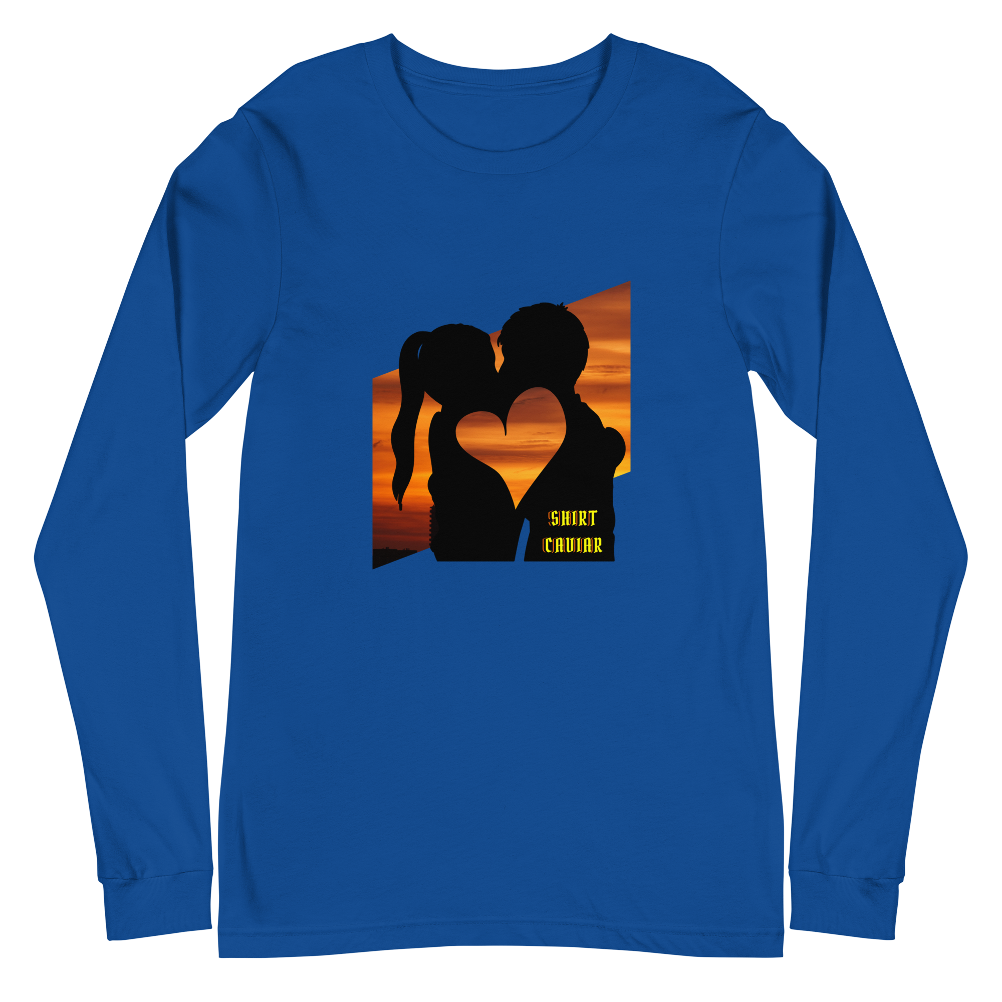 Sunset Heart L/S Unisex Shirt