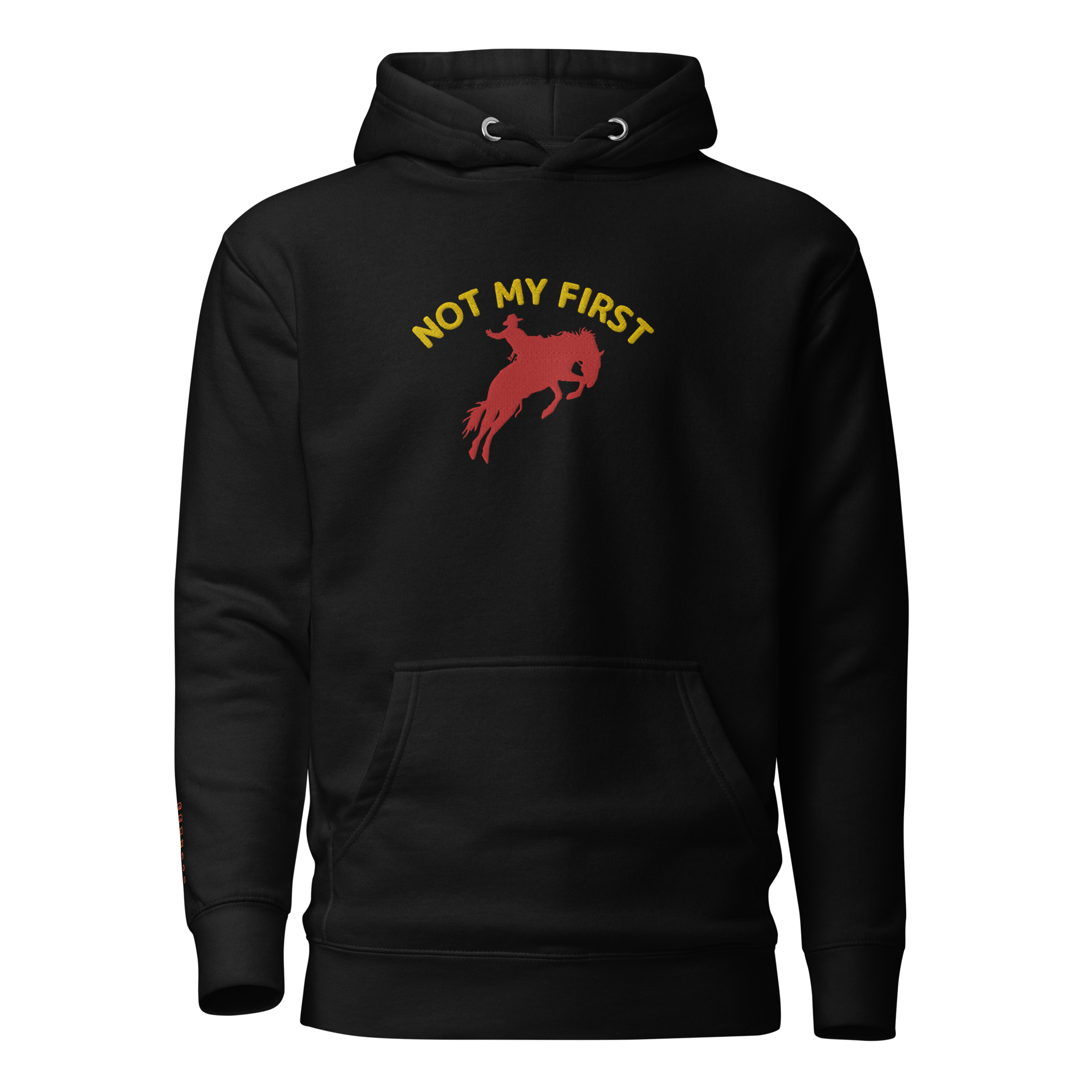 My First Rodeo Embroidered Unisex Hoodie