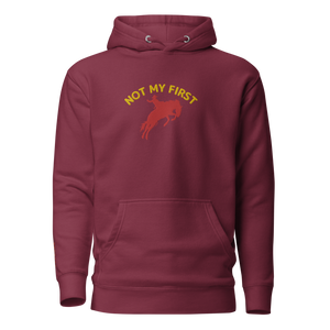 My First Rodeo Embroidered Unisex Hoodie
