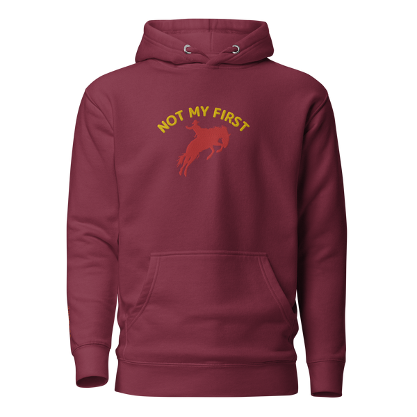 My First Rodeo Embroidered Unisex Hoodie