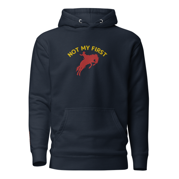 My First Rodeo Embroidered Unisex Hoodie