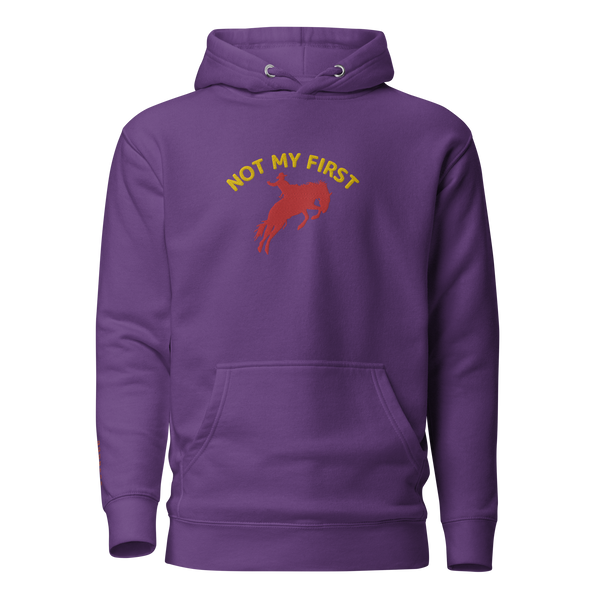 My First Rodeo Embroidered Unisex Hoodie