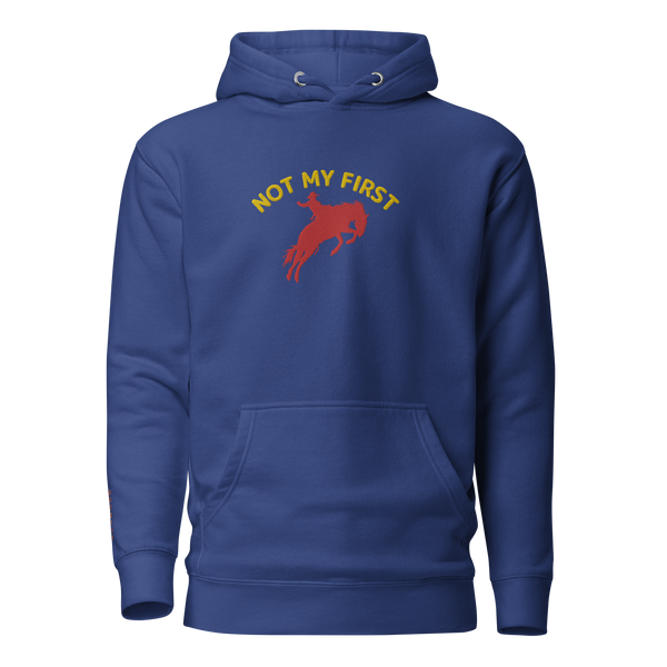 My First Rodeo Embroidered Unisex Hoodie