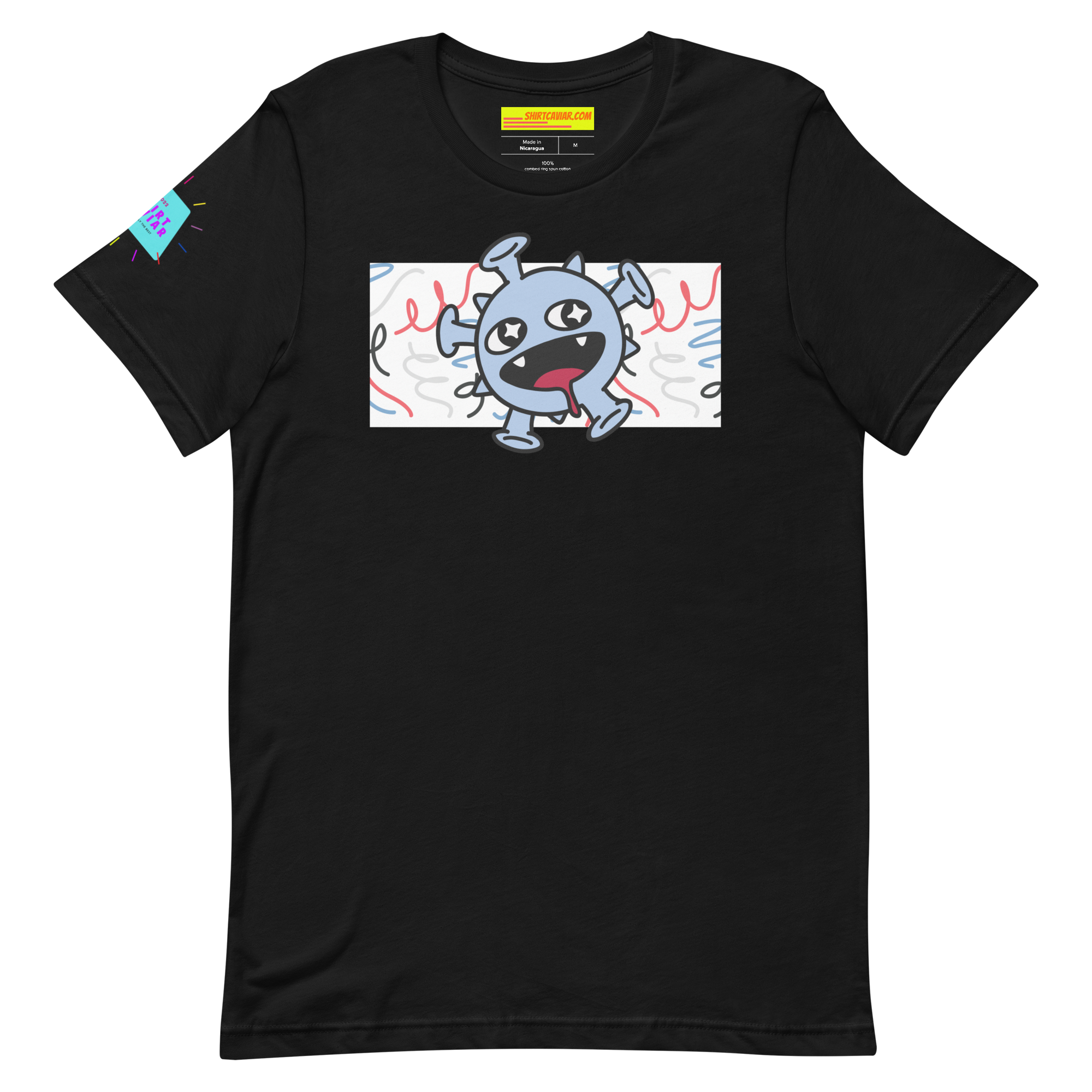 Scribble Caviar Unisex t-shirt