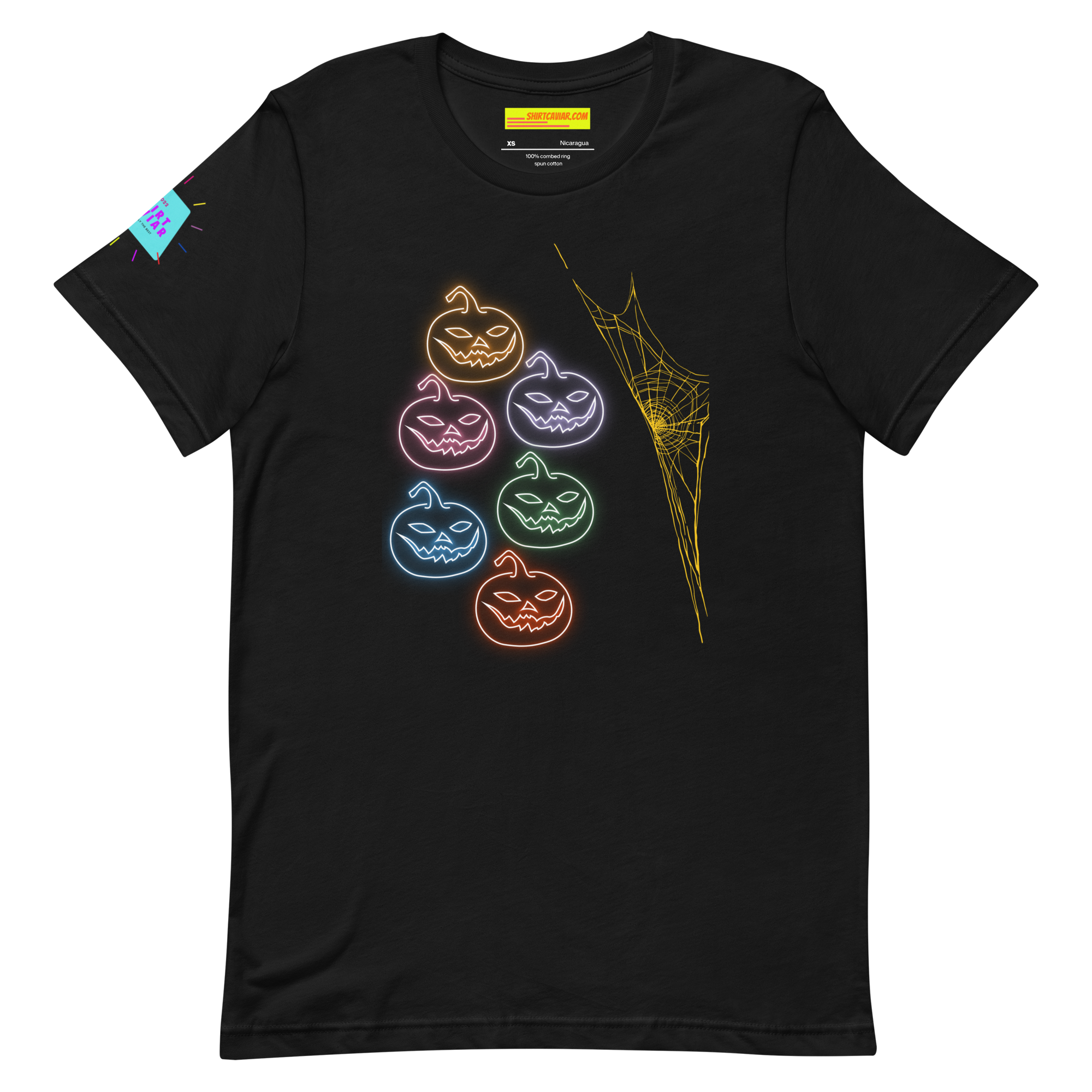 Neon Pumpkin Unisex t-shirt
