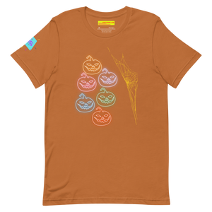 Neon Pumpkin Unisex t-shirt