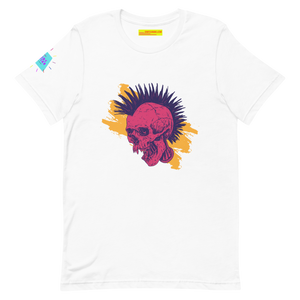 Punk Skeleton Head Something IDK Unisex t-shirt
