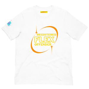 Registered Flex Offender Unisex t-shirt