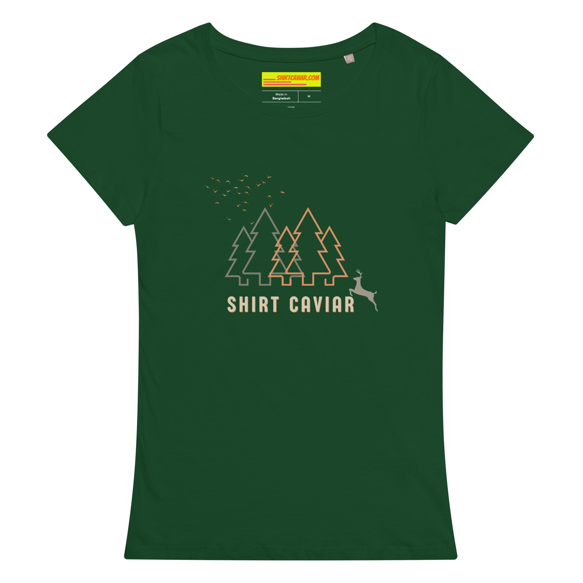 Pine Caviar Women’s basic organic t-shirt