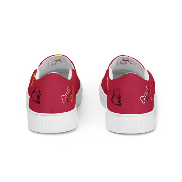 Jurassic Caviar Women’s slip-on canvas shoes