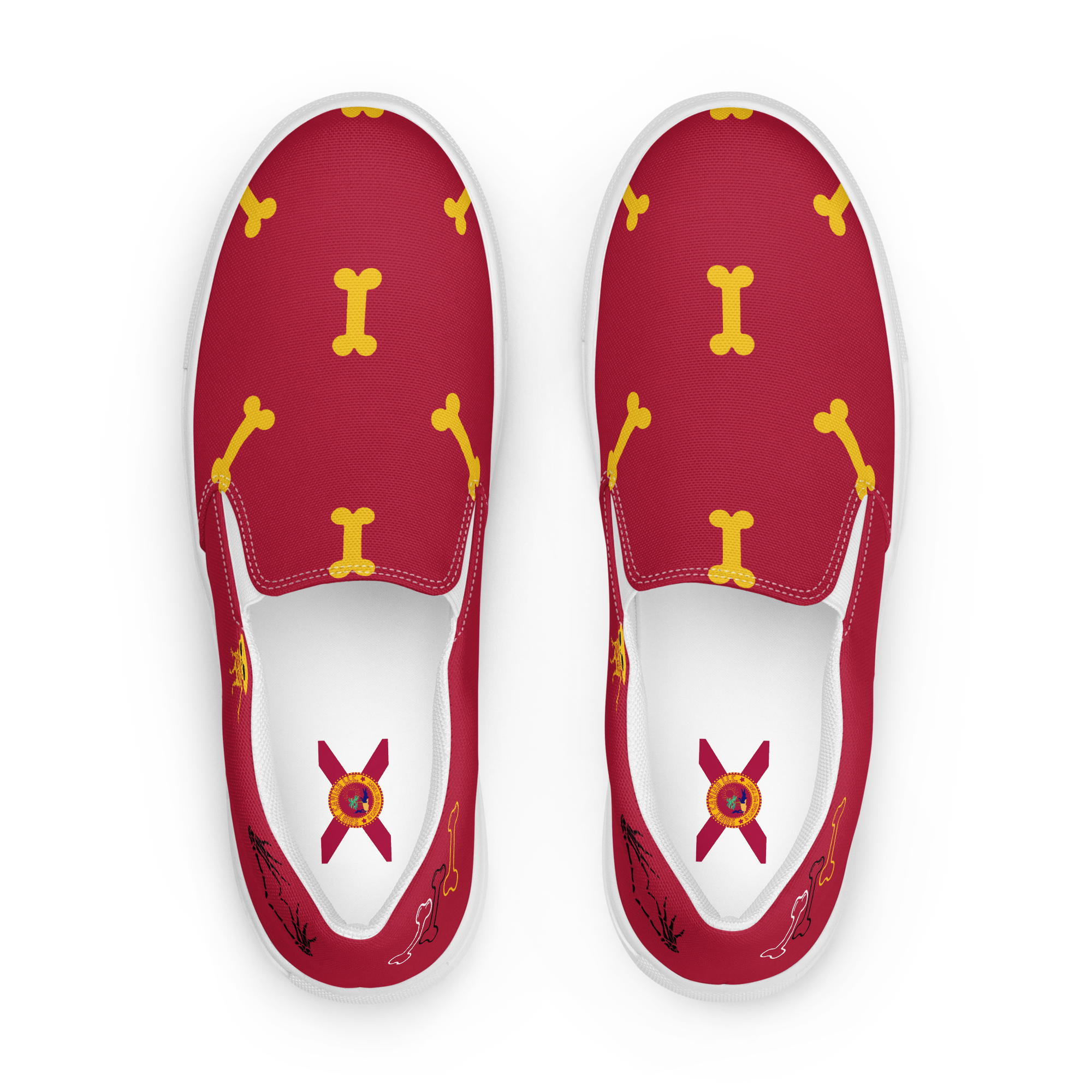 Jurassic Caviar Women’s slip-on canvas shoes