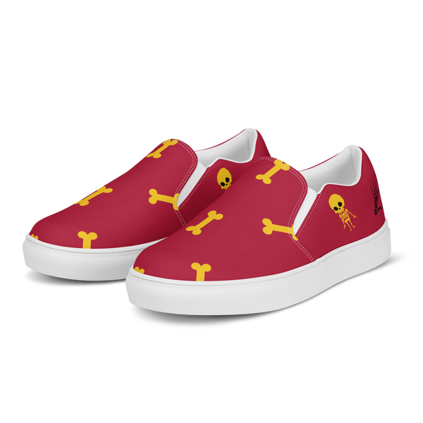 Jurassic Caviar Women’s slip-on canvas shoes